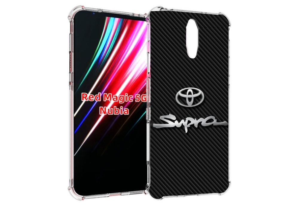 

Чехол MyPads toyota тоиота 2 для ZTE Nubia Red Magic 1 5G, Прозрачный, Tocco