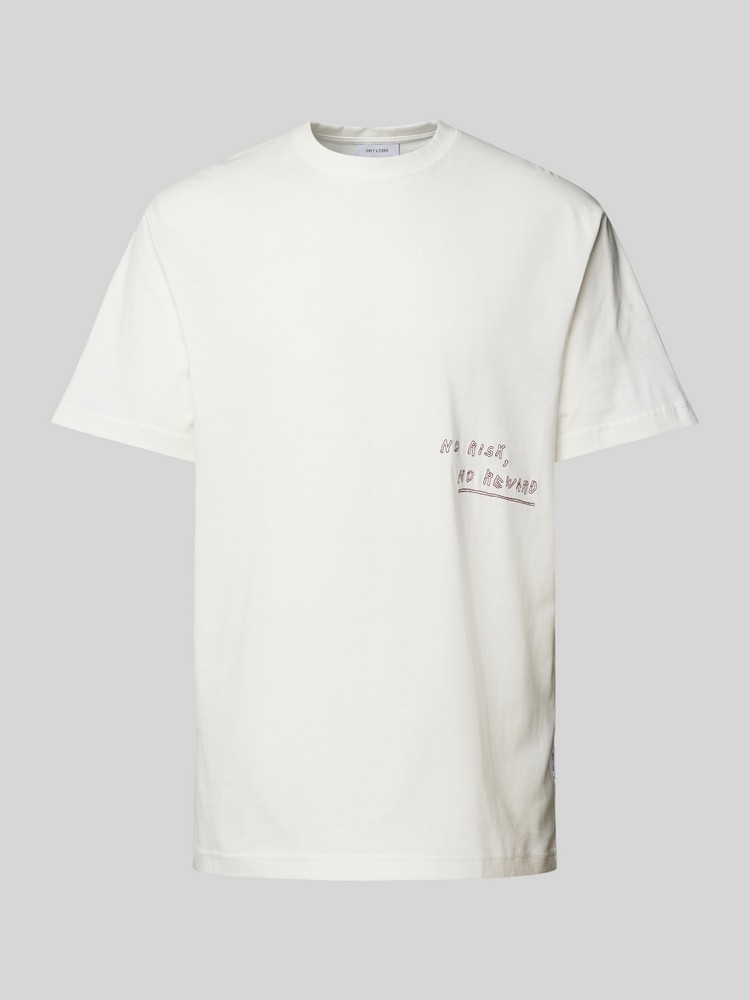 

Футболка мужская ONLY & SONS 22030568 белая XL, Белый, 22030568