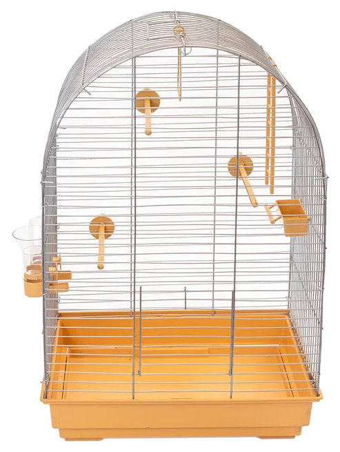Клетка для птиц Yami-Yami, 42x30x65, бежевый