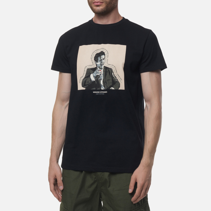 

Футболка мужская Weekend Offender PTSS2203-BLACK черная M, PTSS2203-BLACK