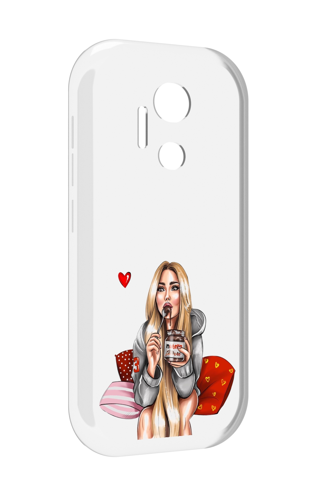 

Чехол MyPads любительница-нутеллы женский для doogee x97 pro, Прозрачный, Tocco
