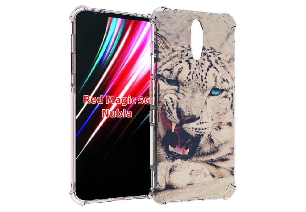 Чехол MyPads Барсюня для ZTE Nubia Red Magic 1 5G