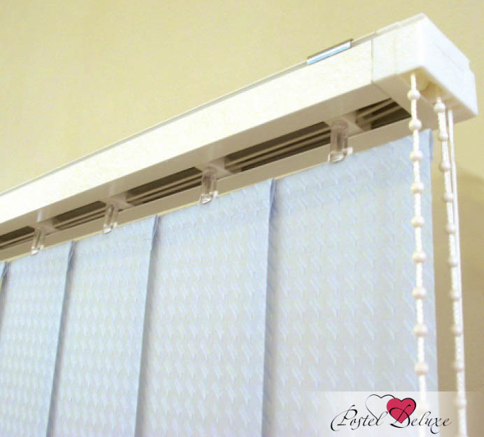 фото Карниз вертик.жалюзи управление 'центральное'. длина 240 см; однорядный карниз уют