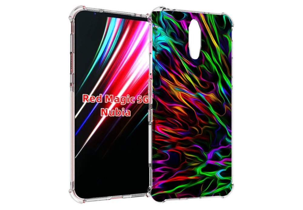Чехол MyPads Бензин для ZTE Nubia Red Magic 1 5G