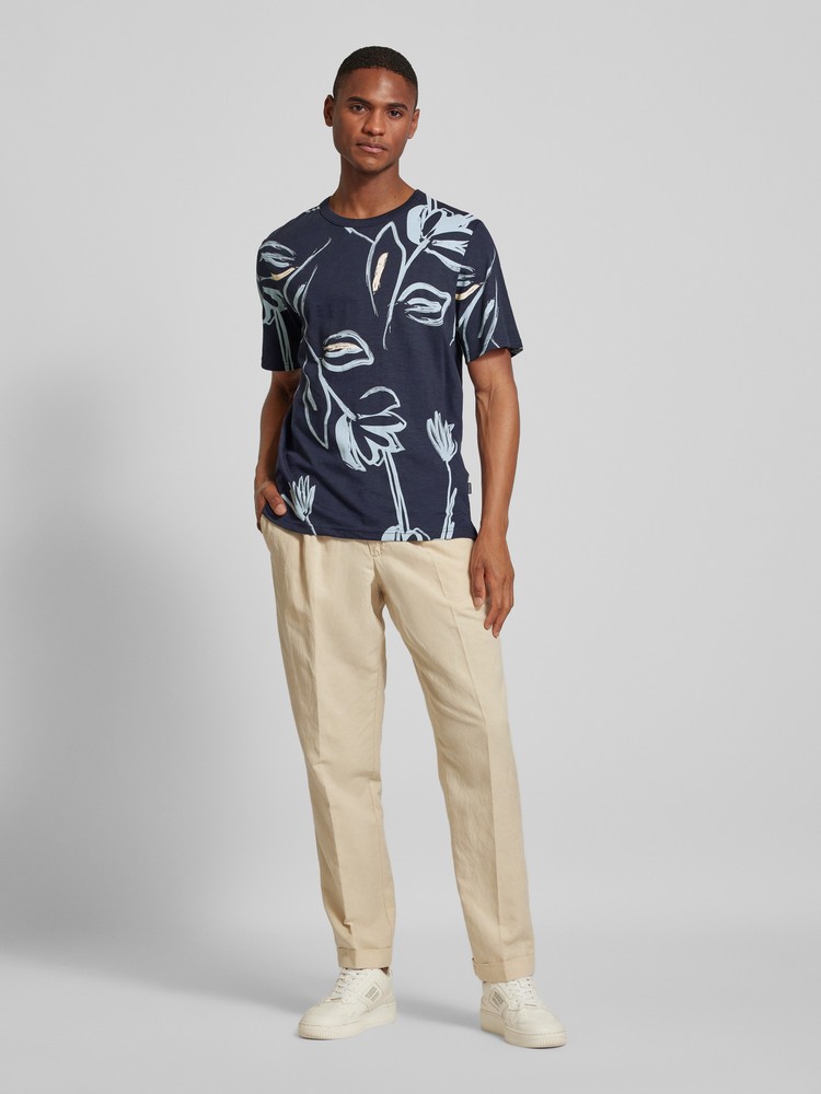 

Футболка мужская Jack & Jones Premium 12253552 синяя XL, 12253552