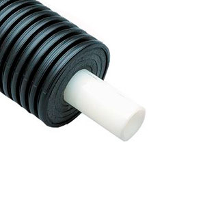 фото Труба pex uponor ecoflex thermo single 1018109 25x2,3/140, pn6, бухта 200 м