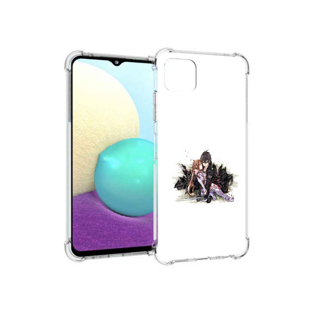 

Чехол MyPads Tocco для Samsung Galaxy A22s 5G аниме асуна (PT226906.544.222), Прозрачный, Tocco