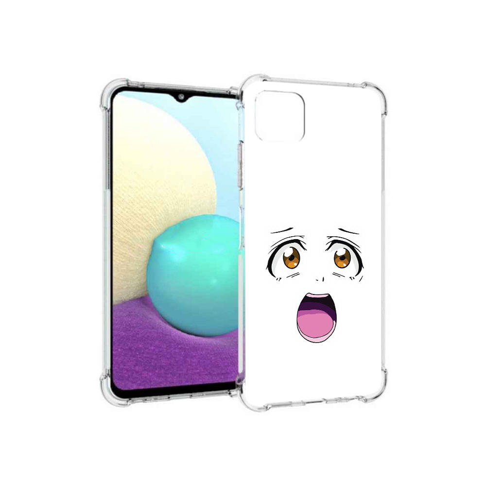 

Чехол MyPads Tocco для Samsung Galaxy A22s 5G аниме лицо (PT226906.544.223), Прозрачный, Tocco