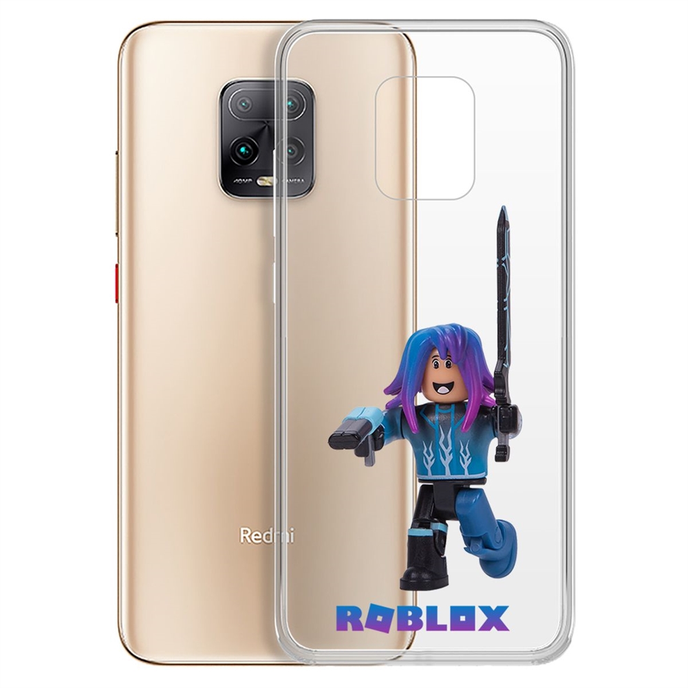 

Чехол-накладка Roblox-Паркурщик для Xiaomi Redmi 10X 5G/10X Pro 5G, Прозрачный