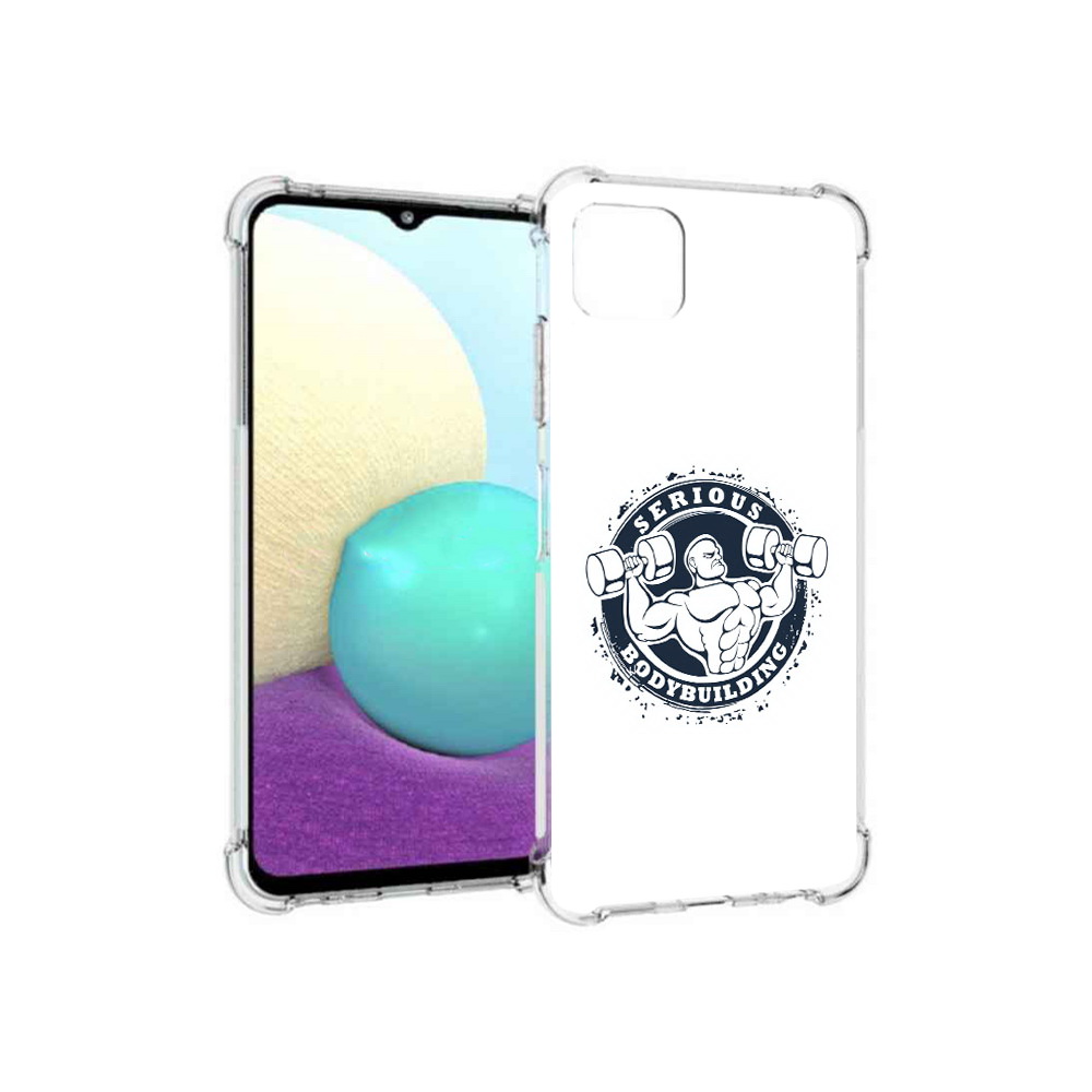 

Чехол MyPads Tocco для Samsung Galaxy A22s 5G бодибилдинг воля к победе (PT226906.544.231), Прозрачный, Tocco