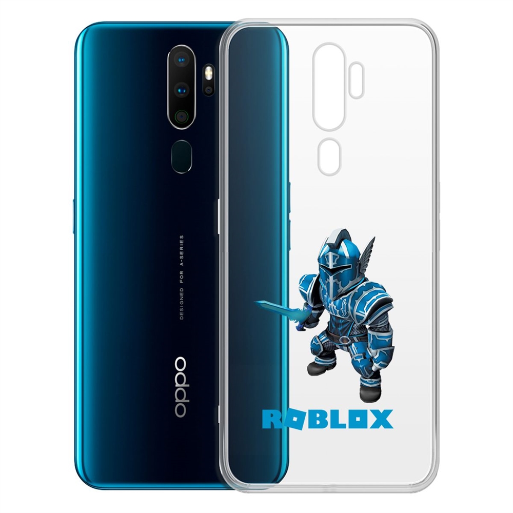 

Чехол-накладка Roblox-Рыцарь Алар для OPPO A5 (2020)/A9 (2020), Прозрачный