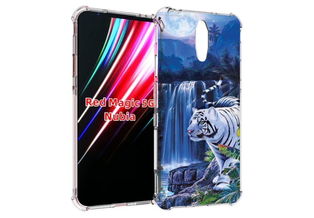Чехол MyPads Водопад для ZTE Nubia Red Magic 1 5G