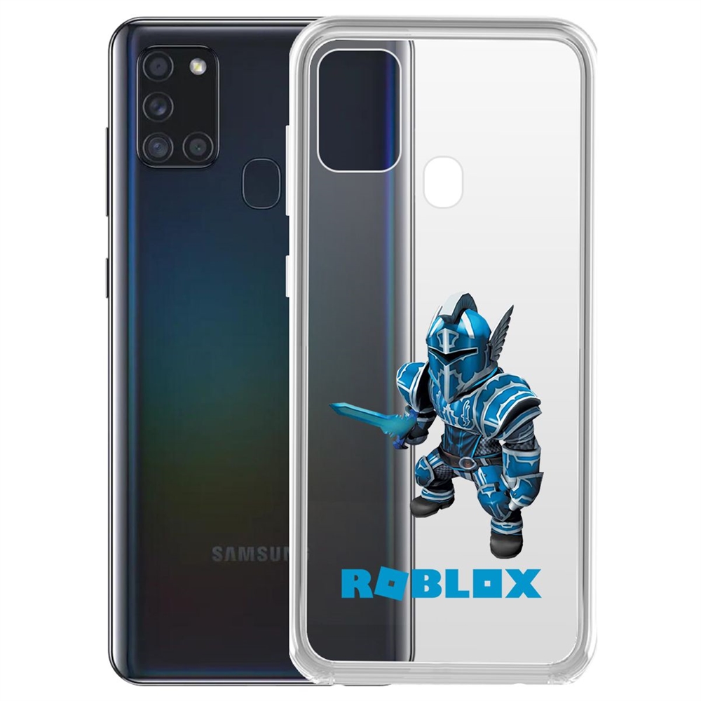 

Чехол-накладка Roblox-Рыцарь Алар для Samsung Galaxy A21s (A217), Прозрачный