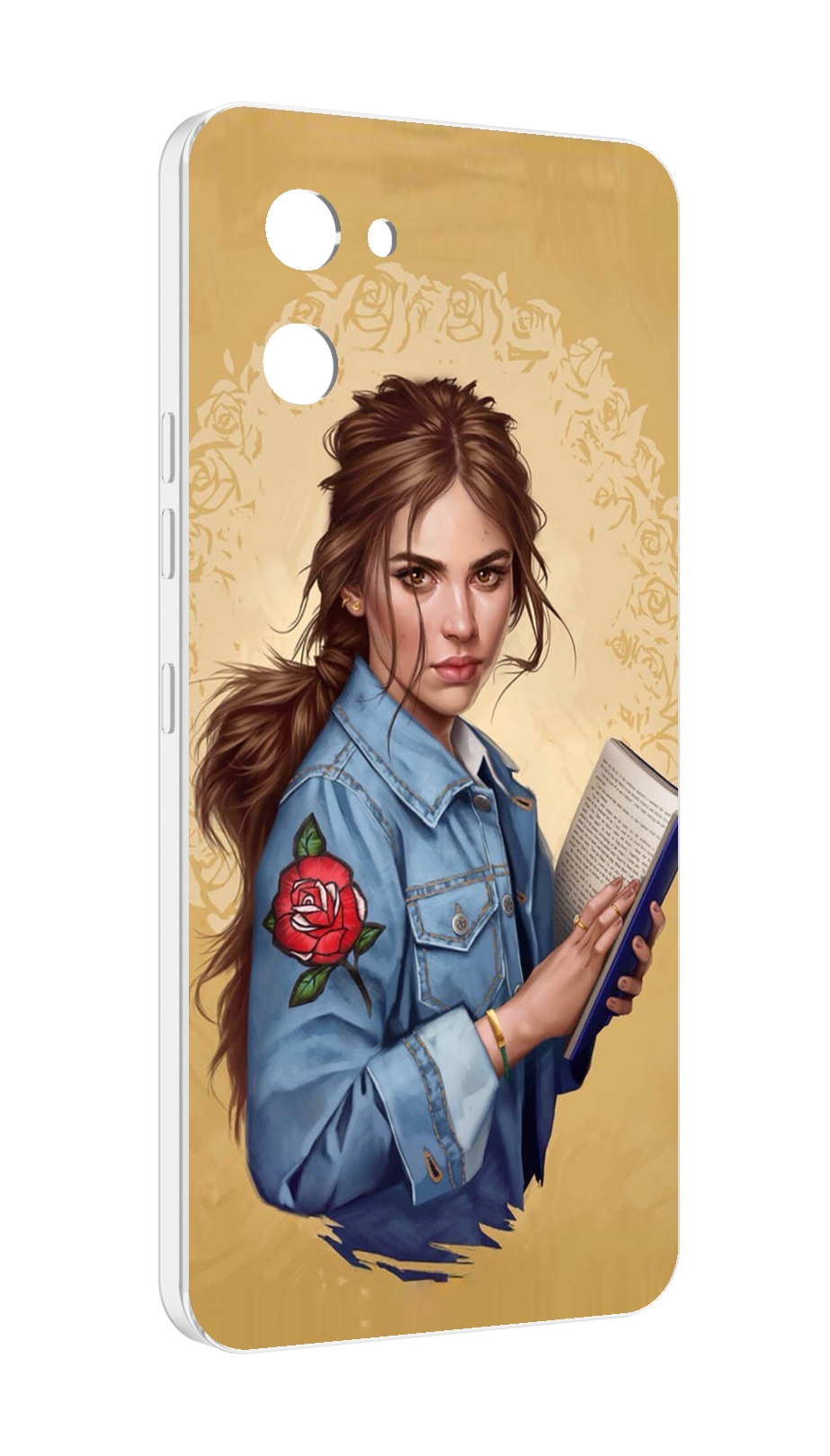 

Чехол MyPads девушка-в-бежевом-фоне для UMIDIGI G1, Прозрачный, Tocco
