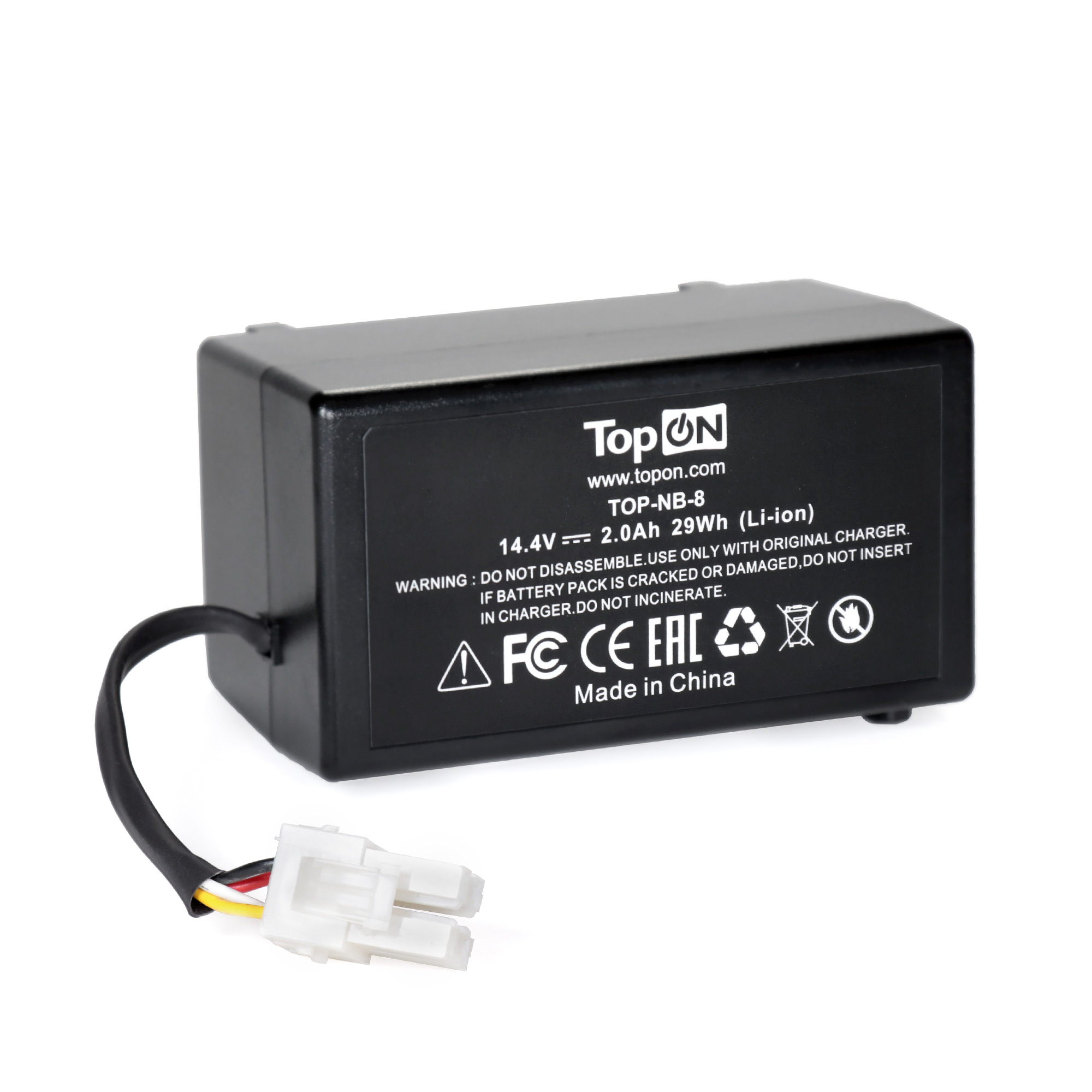 

Аккумулятор для робота-пылесоса Samsung NaviBot 14.4V 2000mAh Li-Ion. PN: DJ43-00006B