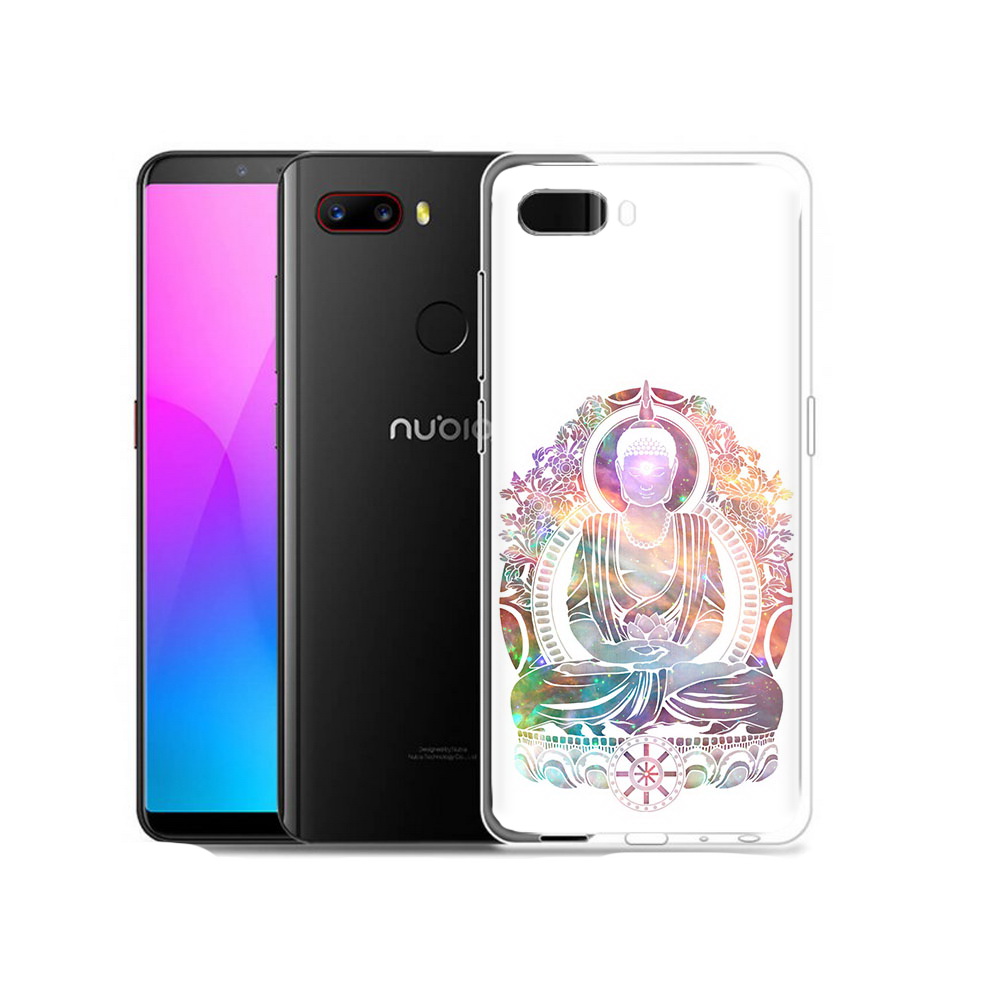 Чехол MyPads Tocco для ZTE Nubia Z18 умный мужчина абстракция (PT115657.463.651)