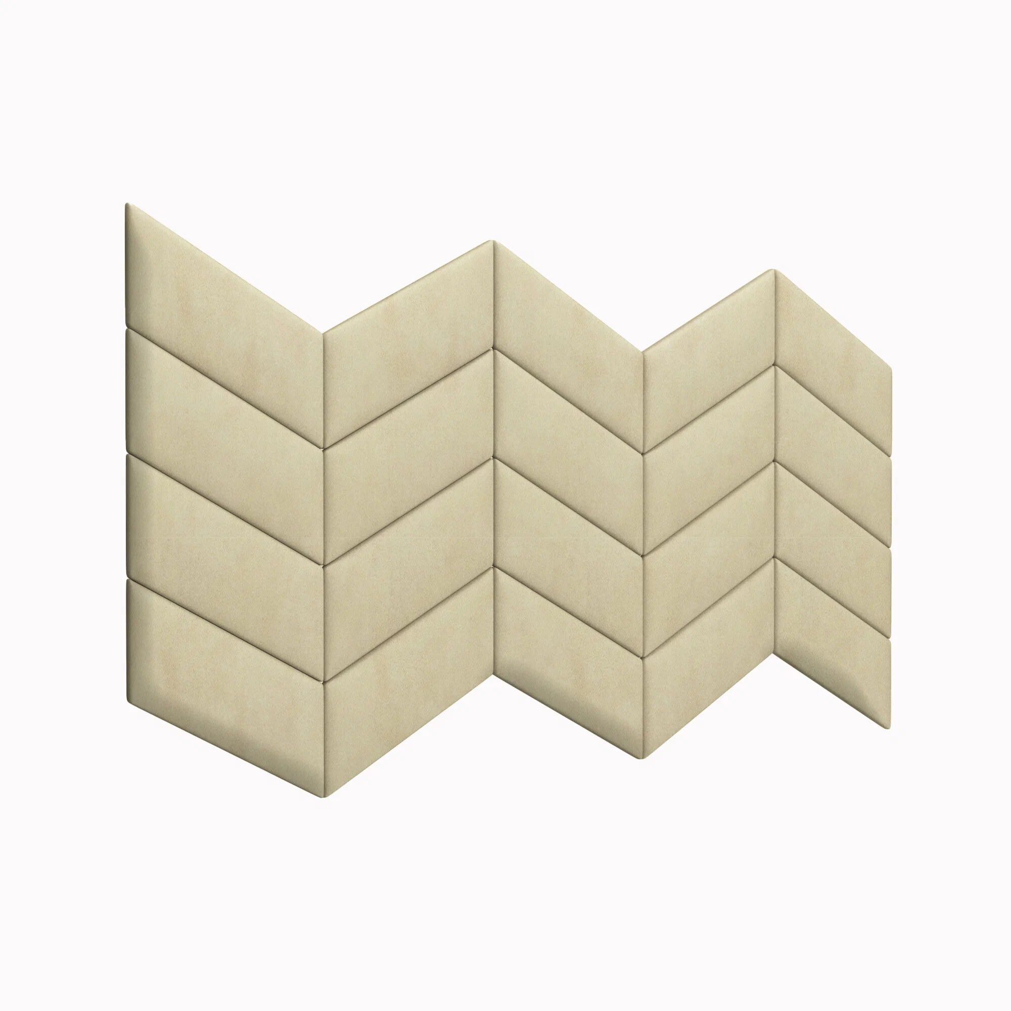

Панель кровати Alcantara Peach 30х30PL см 2 шт., Бежевый