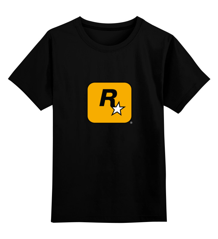 

Футболка детская Printio Rockstar цв. черный р. 128, Rockstar
