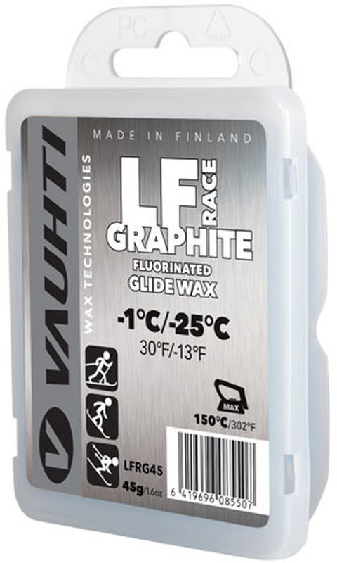 Парафин низкофтористый Vauhti LF RACE GRAPHITE, -1/-25, 45 грамм