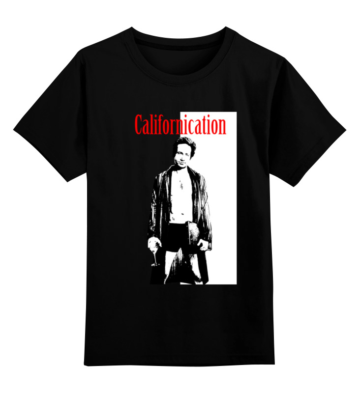 

Футболка детская Printio Californication цв. черный р. 128, Californication