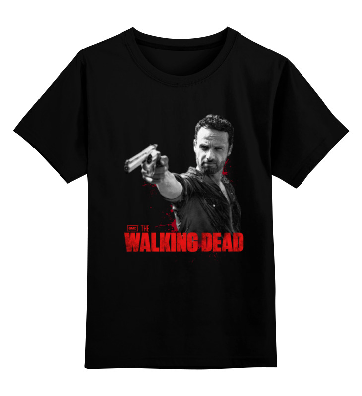 

Футболка детская Printio Walking dead цв. черный р. 128, Walking dead
