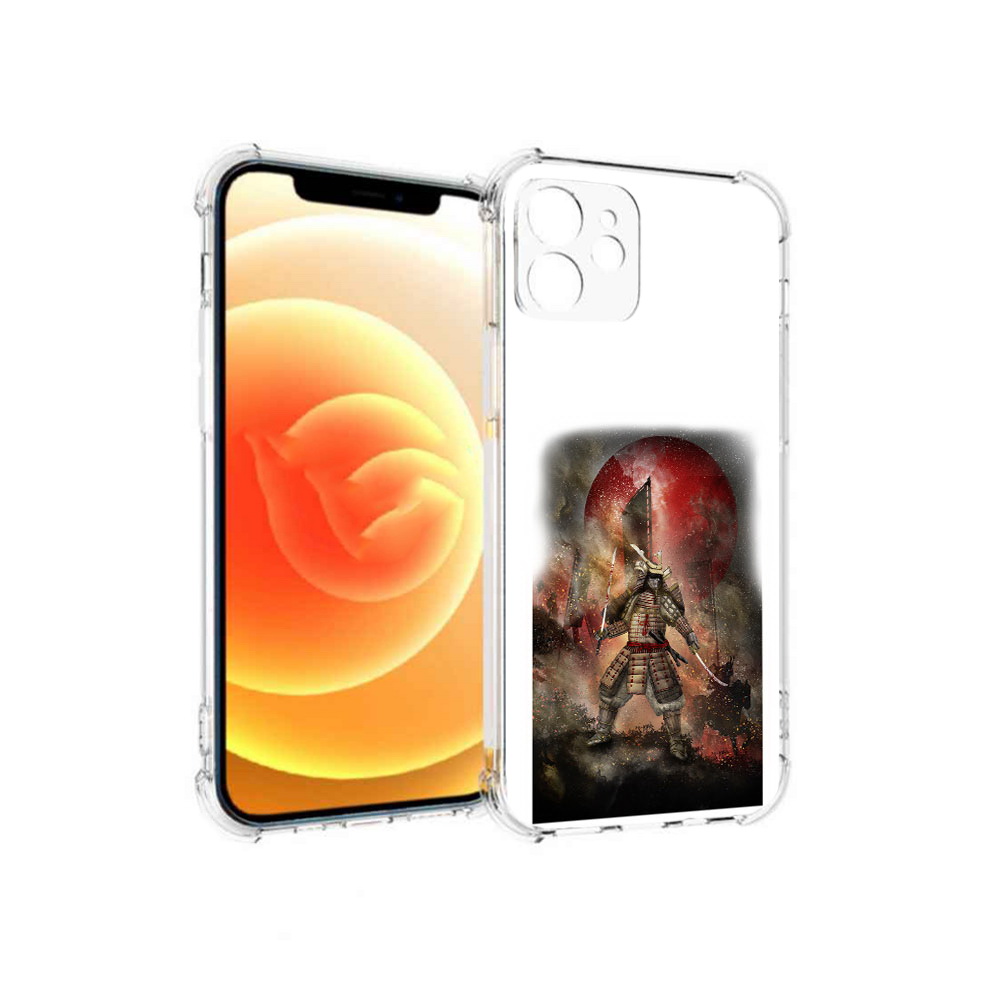 

Чехол MyPads Tocco для Apple iPhone 12 китайскийвоин (PT157543.607.388), Прозрачный, Tocco