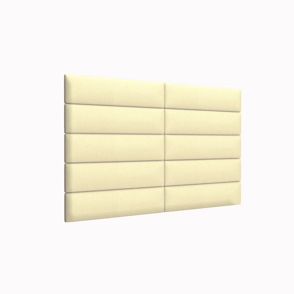 

Панель кровати Eco Leather Vanilla 15х60 см 2 шт., Бежевый
