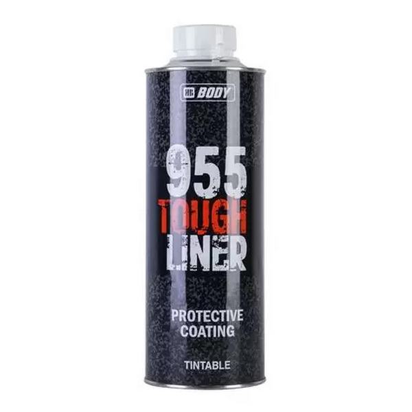 Сверхпрочное Защитное Покрытие Колеруемое Tough Liner 955 (0,6л) + Отвердитель (0,2л) Body