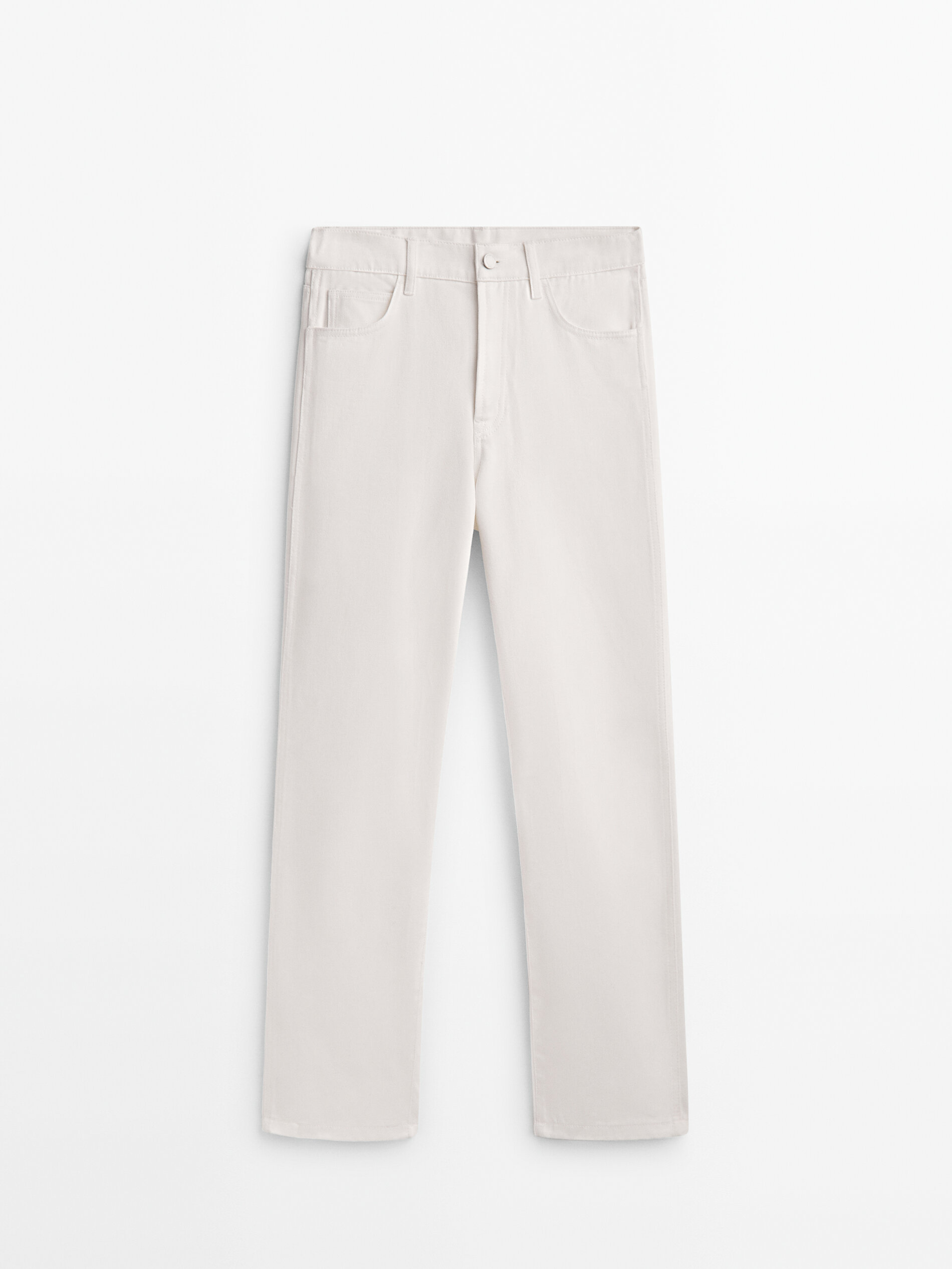 

Джинсы женские Massimo Dutti 05047548251 белые 42, 05047548251