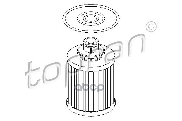 Фильтр Масляный (Замена Для Hp-207432595) topran арт. 207432001