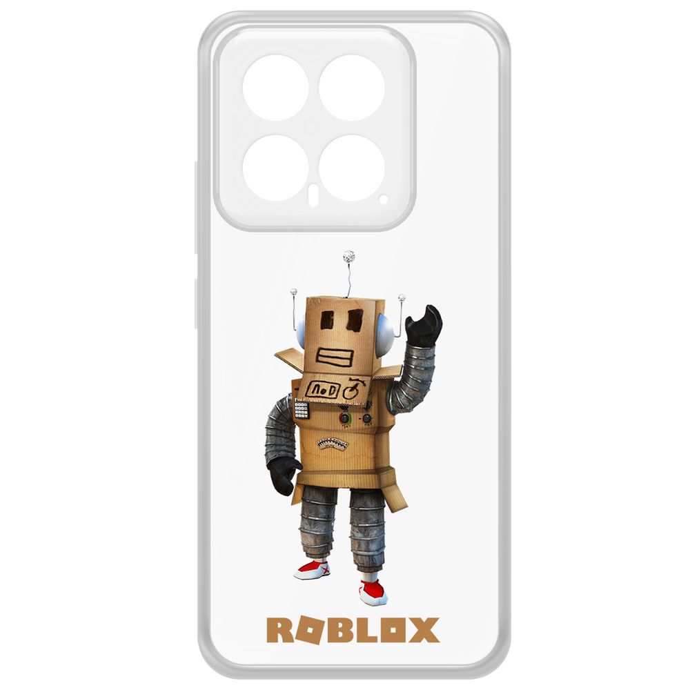 

Чехол-накладка Krutoff Clear Case Roblox-Мистер Робот для Xiaomi 14, Прозрачный
