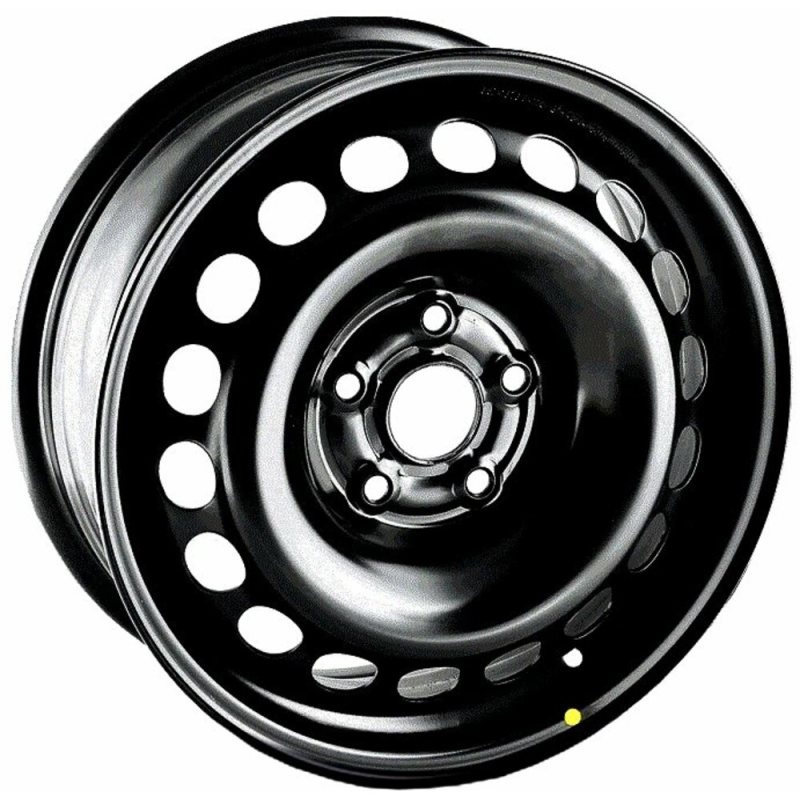 фото Диск штампованный r16 6.5j 5x100/57.1 et45 евродиск 65h45d ed black 9304662 eurodisk арт.