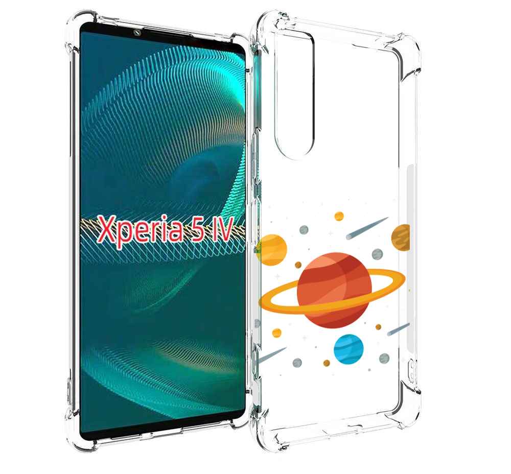 

Чехол MyPads Планета-Сатурн для Sony Xperia 5 IV (5-4), Прозрачный, Tocco