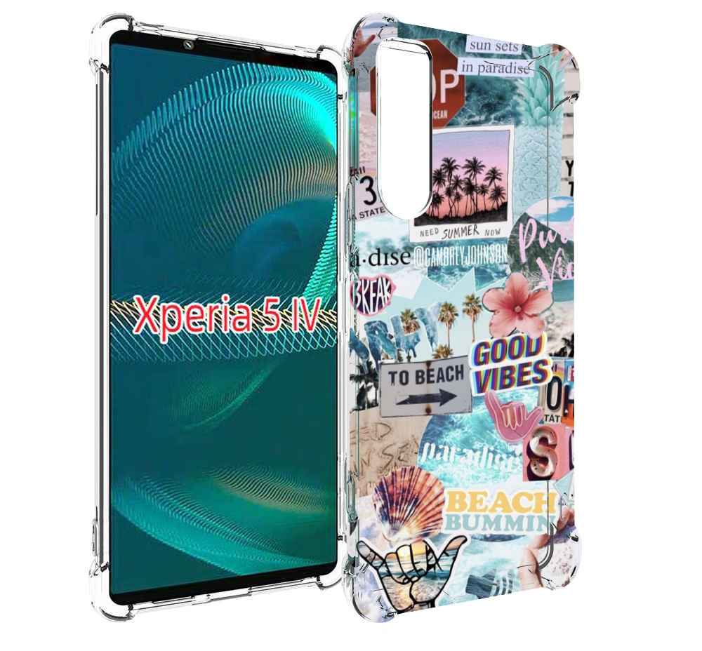 

Чехол MyPads Пляжи-постер для Sony Xperia 5 IV (5-4), Прозрачный, Tocco