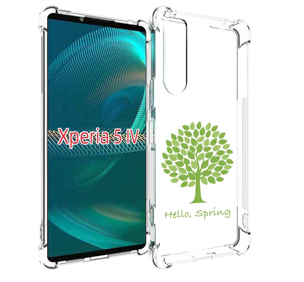 

Чехол MyPads Привет-весна для Sony Xperia 5 IV (5-4), Прозрачный, Tocco