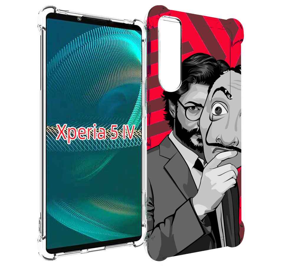 

Чехол MyPads Профессор-бумажый-дом для Sony Xperia 5 IV (5-4), Прозрачный, Tocco