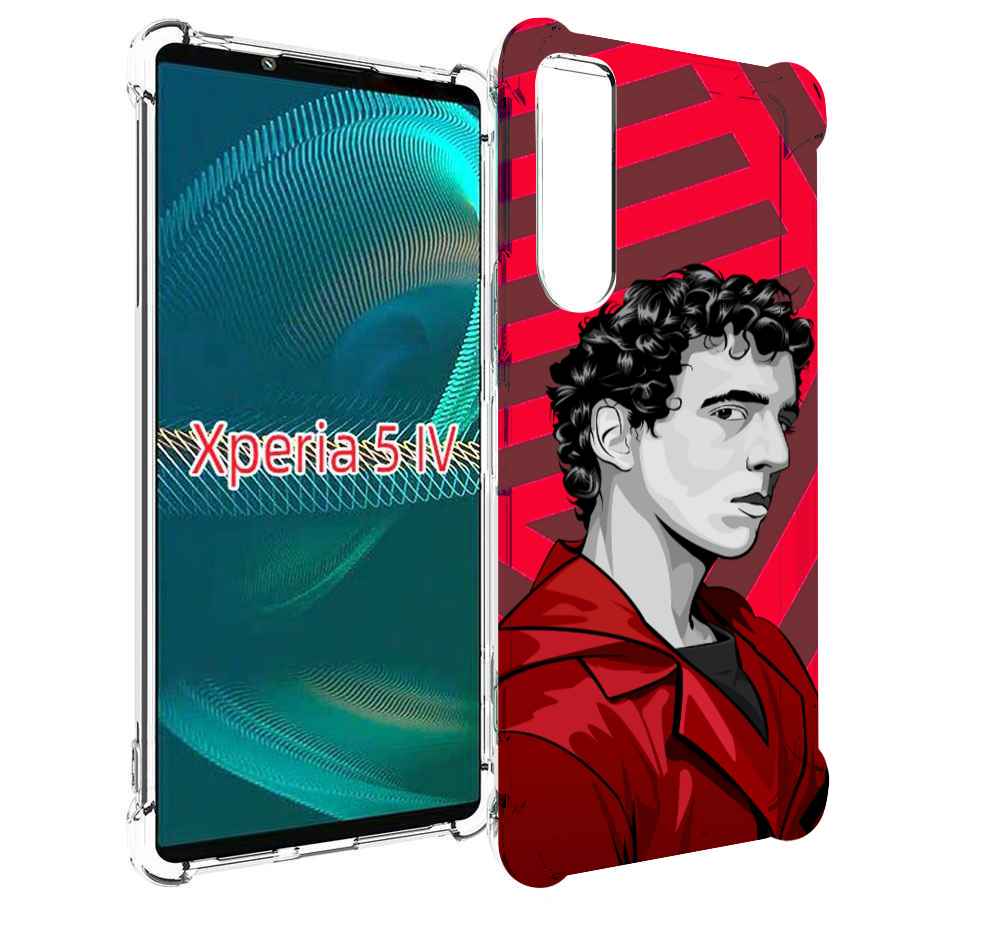 

Чехол MyPads Рио-бумажный-дом для Sony Xperia 5 IV (5-4), Прозрачный, Tocco
