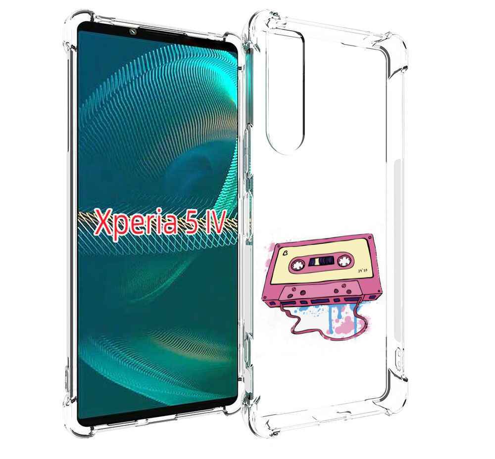 

Чехол MyPads Розовая кассета для Sony Xperia 5 IV (5-4), Прозрачный, Tocco