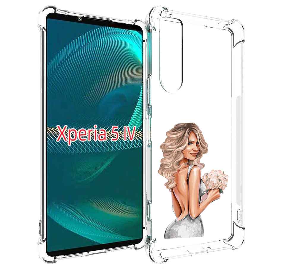 

Чехол MyPads Роскошное-платье женский для Sony Xperia 5 IV (5-4), Прозрачный, Tocco