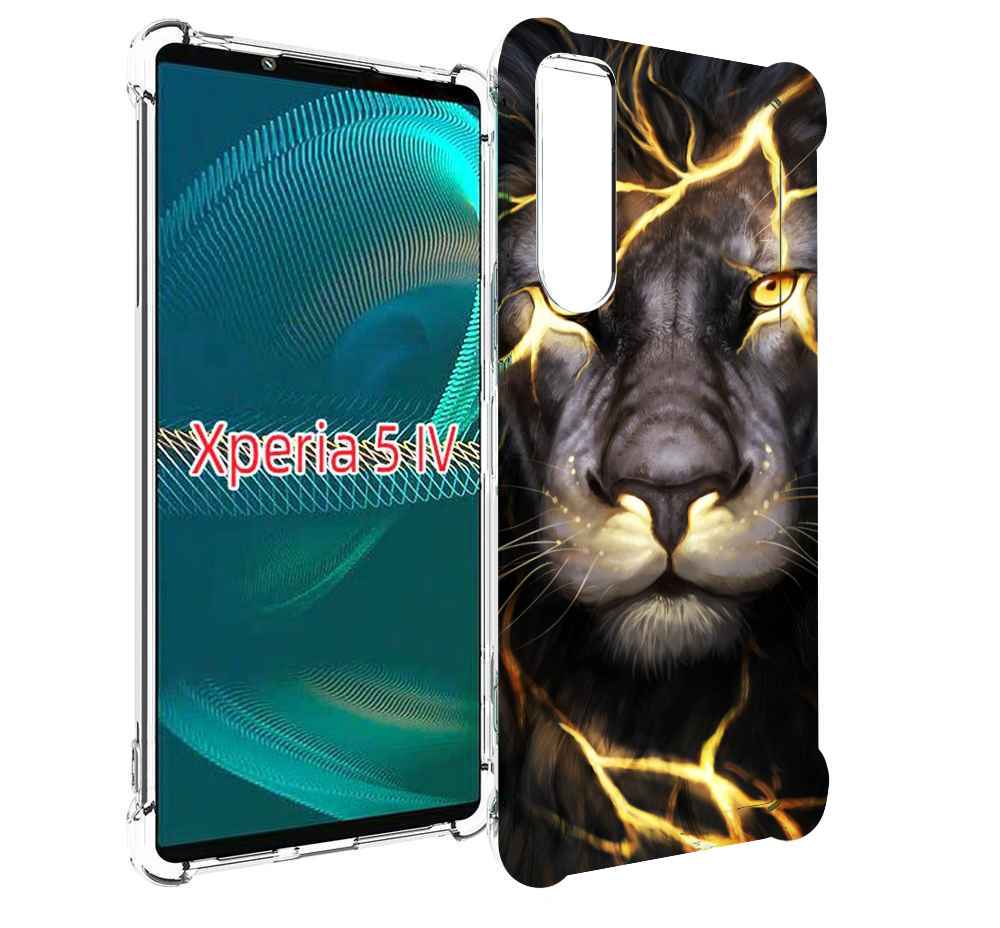 

Чехол MyPads Светящийся-лев мужской для Sony Xperia 5 IV (5-4), Прозрачный, Tocco