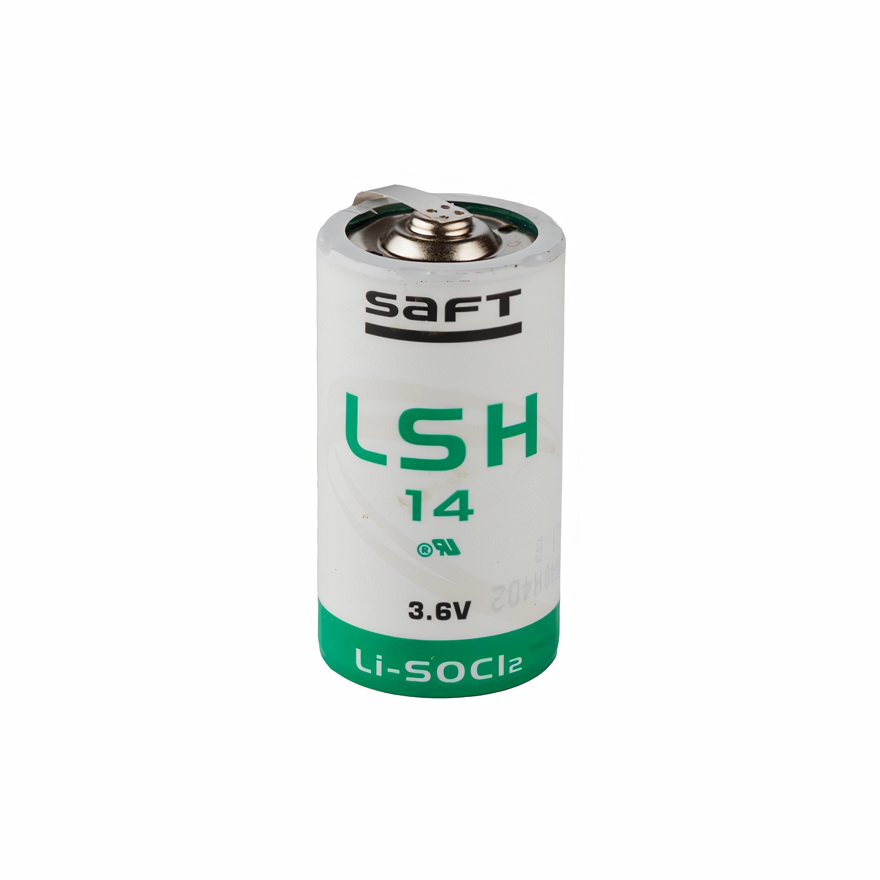 Батарейка SAFT LSH14 (C/R14) CNR Lithium/3.6 В 5800 мАч с лепестковыми выводами