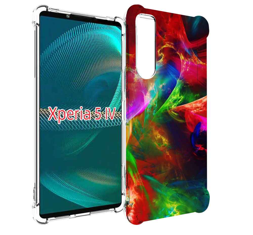 

Чехол MyPads Сияние-красок для Sony Xperia 5 IV (5-4), Прозрачный, Tocco