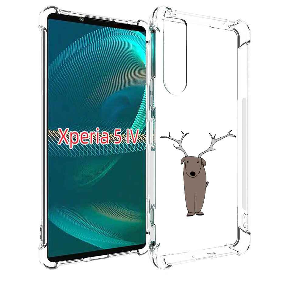 

Чехол MyPads Собака олень для Sony Xperia 5 IV (5-4), Прозрачный, Tocco