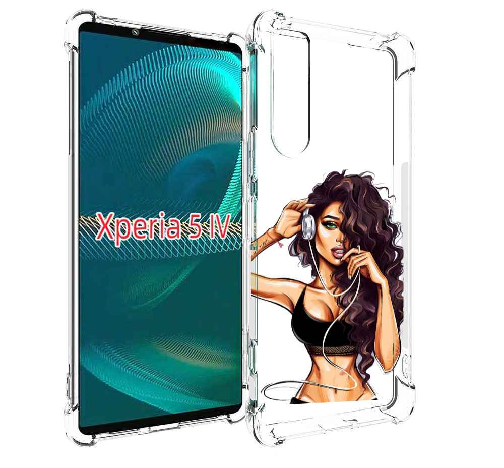 

Чехол MyPads Спортивная-девушка женский для Sony Xperia 5 IV (5-4), Прозрачный, Tocco