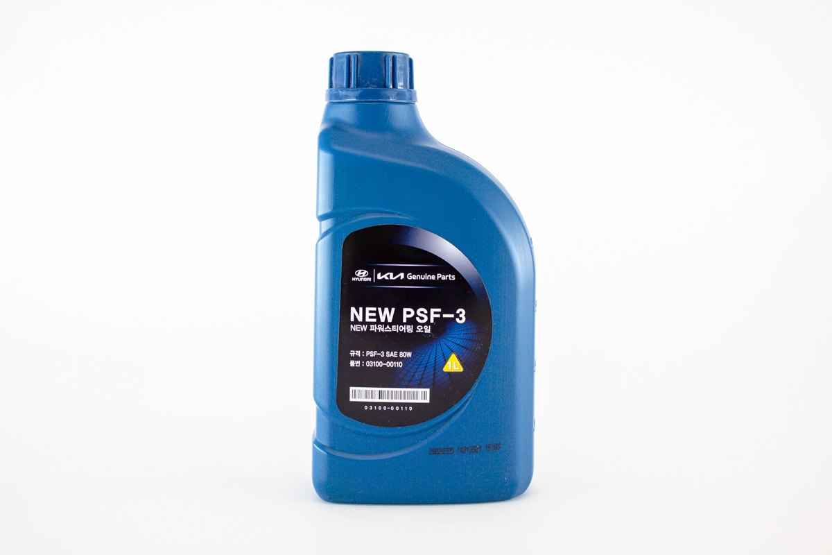 Жидкость ГУР Mobis PSF-3  1л для Hyundai Kia светло-коричневая полусинтетика 0310000110