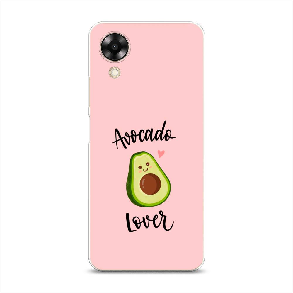 

Чехол на Oppo A17K "Avocado lover", Розовый;зеленый, 2512850-6