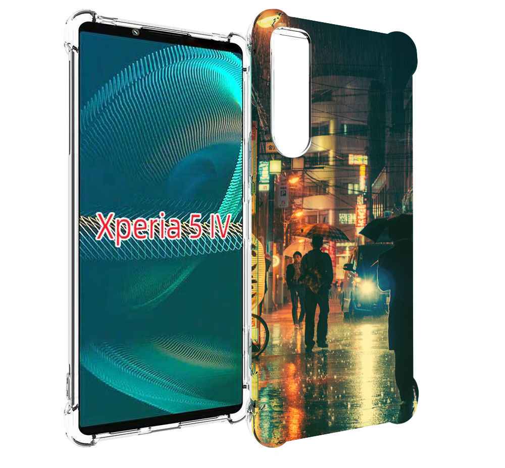 

Чехол MyPads Токио-сеул для Sony Xperia 5 IV (5-4), Прозрачный, Tocco