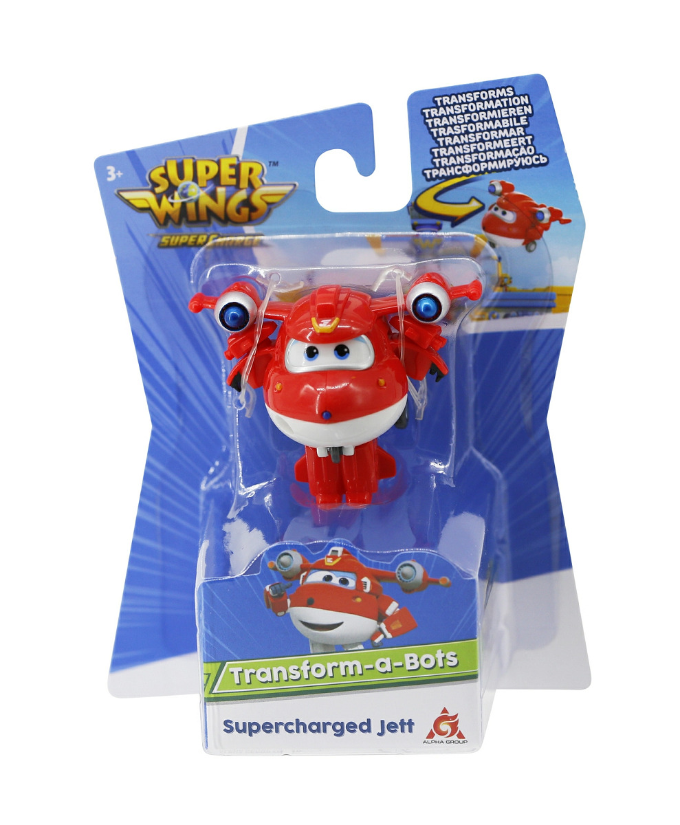 фото Мини трансформер заряженный джетт super wings