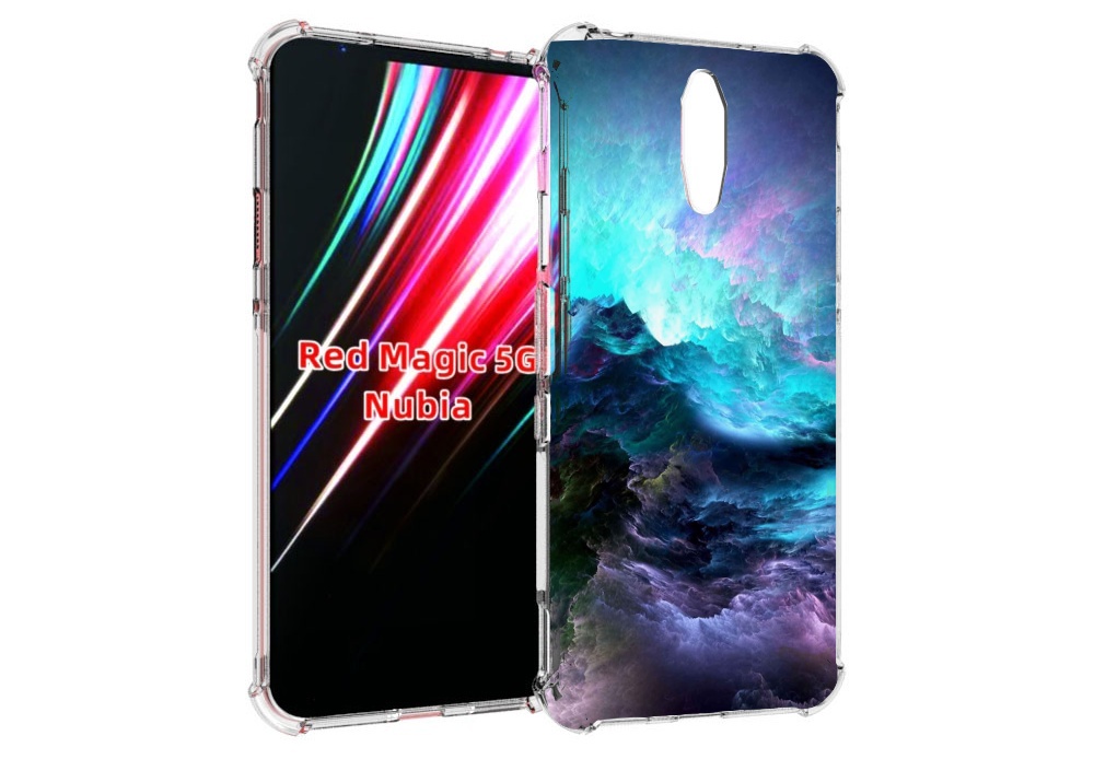 Чехол MyPads Волна для ZTE Nubia Red Magic 1 5G