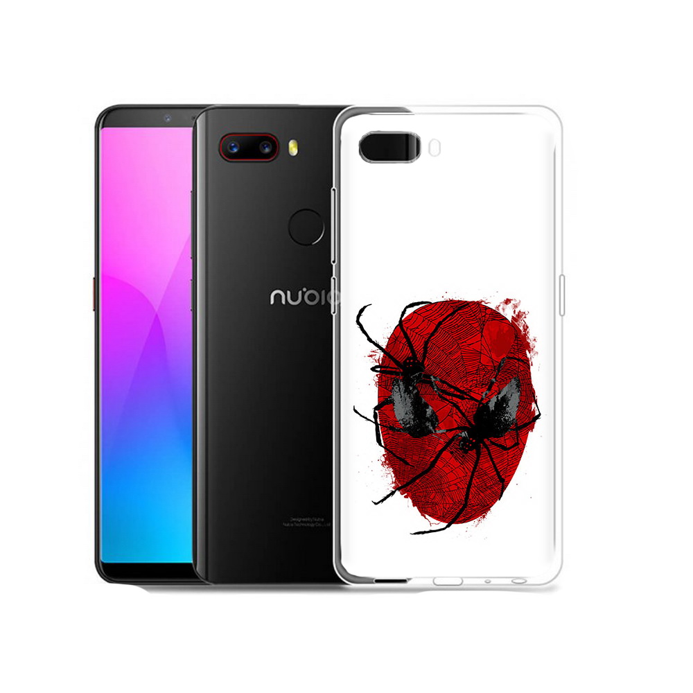 

Чехол MyPads Tocco для ZTE Nubia Z18 человек паук (PT115657.463.673), Прозрачный, Tocco